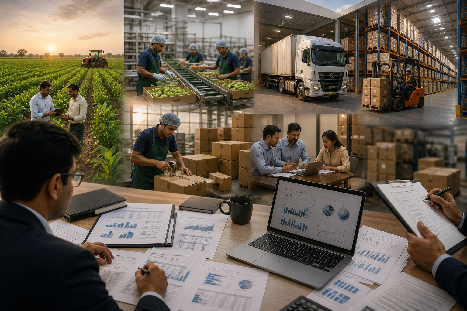 DA Ventures Operations Collage